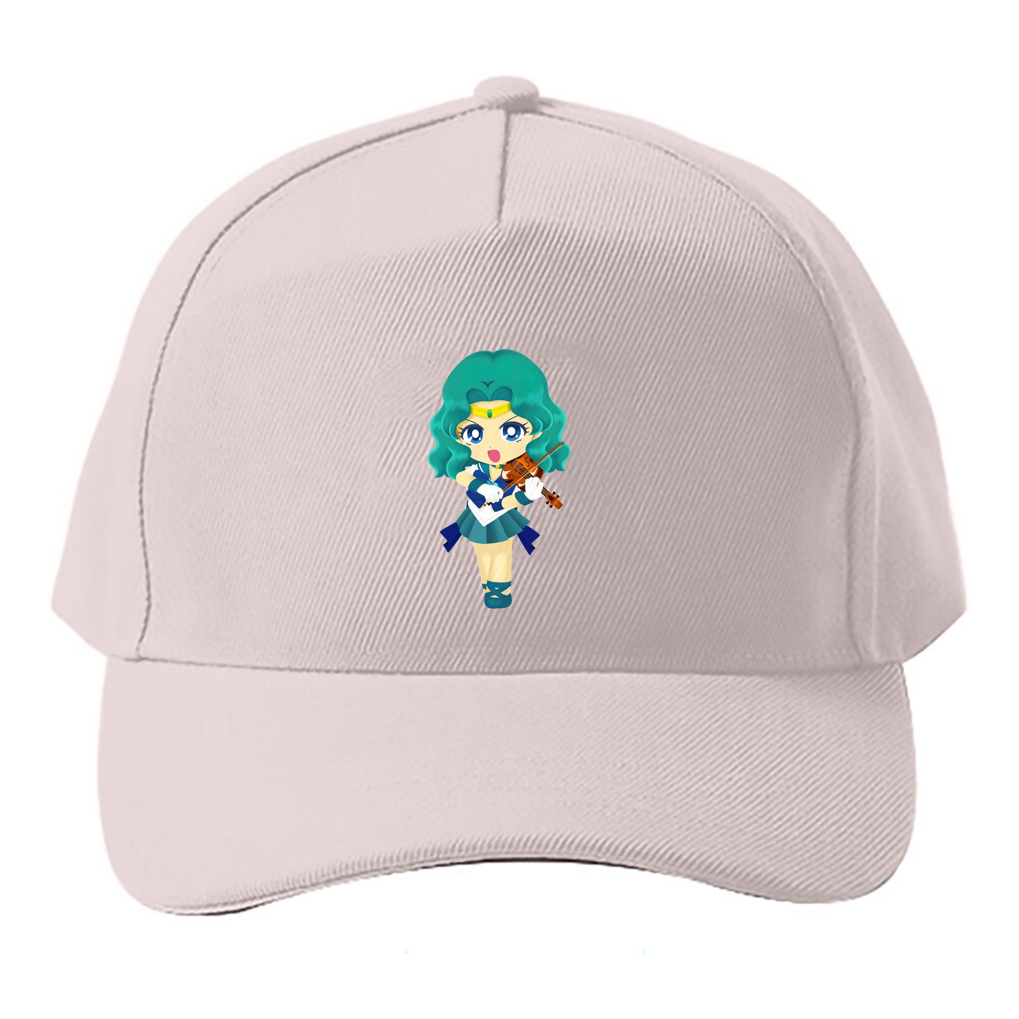 （画像用） 美少女戦士セーラームーン 海王 みちる（かいおう みちる） Sailor Moon Kaiou Michiru ベースボールキャップ 綿100％ 男女兼用 帽子 スポーツ